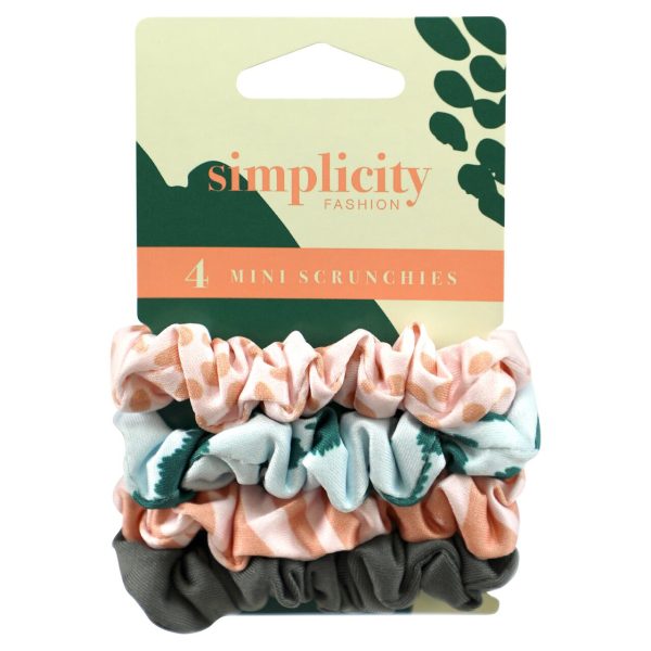 Simplicity Small Scrunchies Pack Of 4