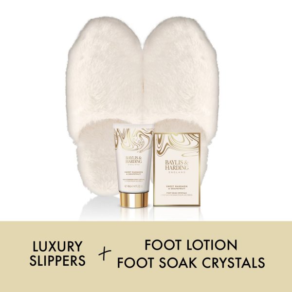 Baylis & Harding Sweet Mandarin & Grapefruit Slipper Set