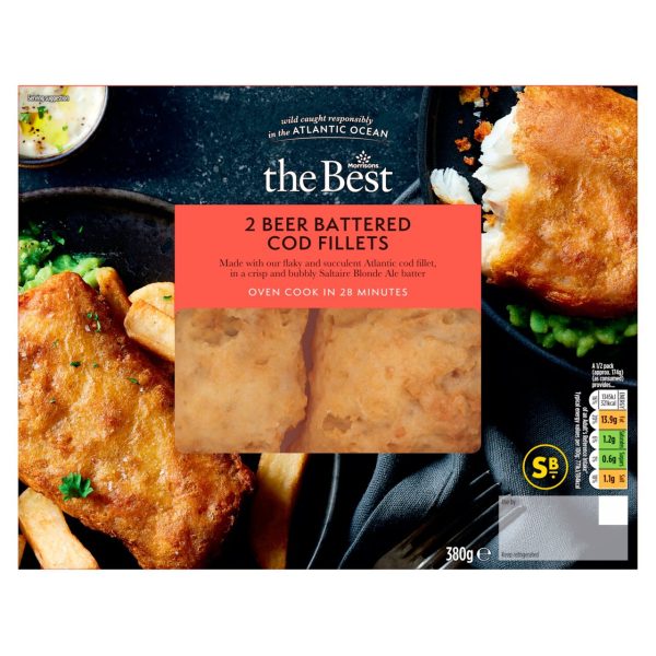 The Best Beer Battered Cod Fillets