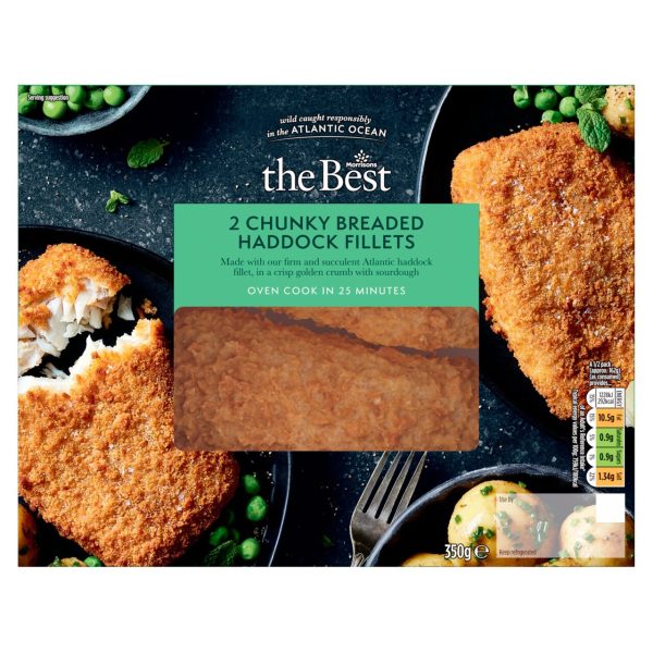 The Best Breaded Chunky Haddock Fillets