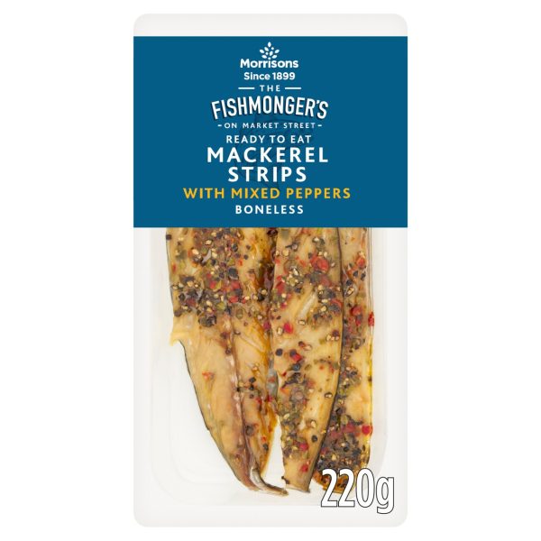 Market St Mackerel Strips With Mixed Pepper