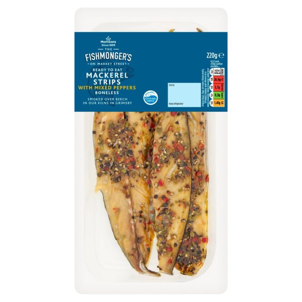 Market St Mackerel Strips With Mixed Pepper