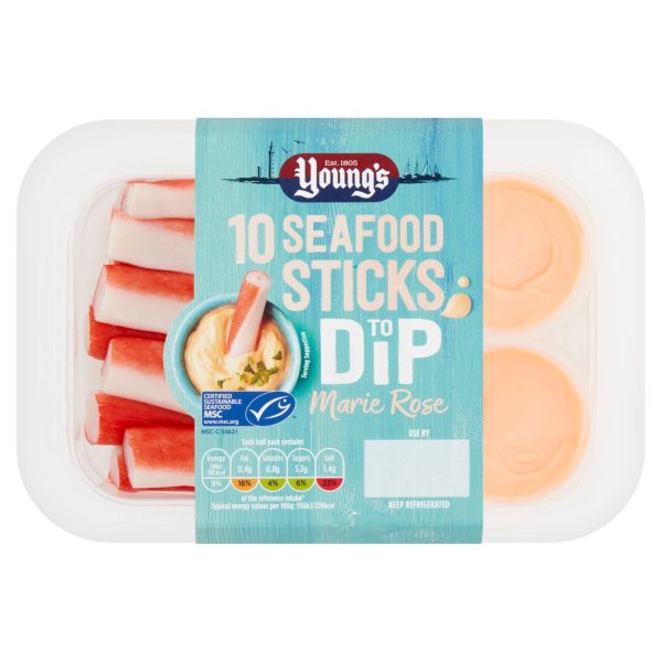 Young's 10 Seafood Sticks To Dip Marie Rose Sauce