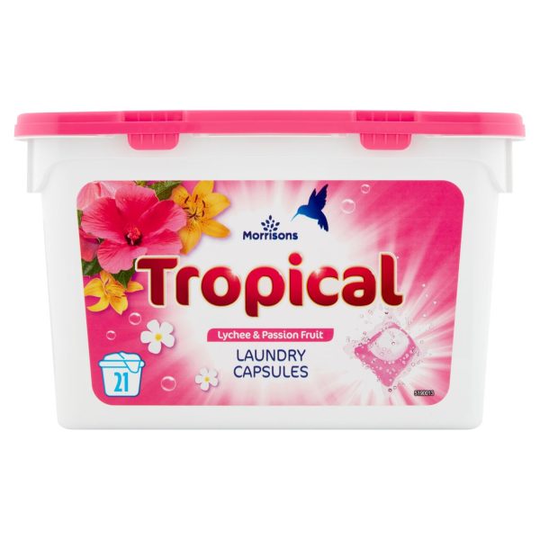 Tropical Lychee & Passionfruit Laundry Washing Capsules