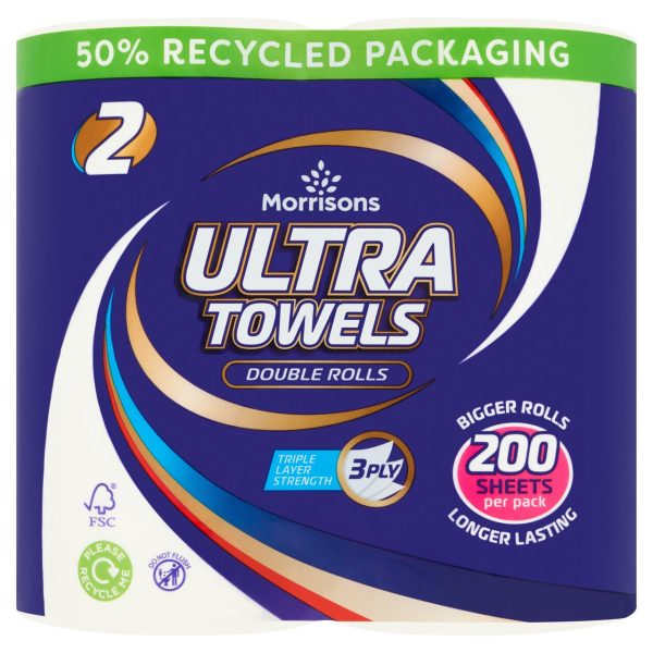 Ultra Kitchen Towel Double Rolls