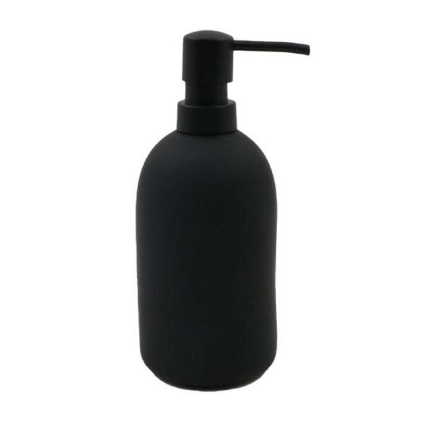 Nutmeg Home Matt Black Soap Dispenser