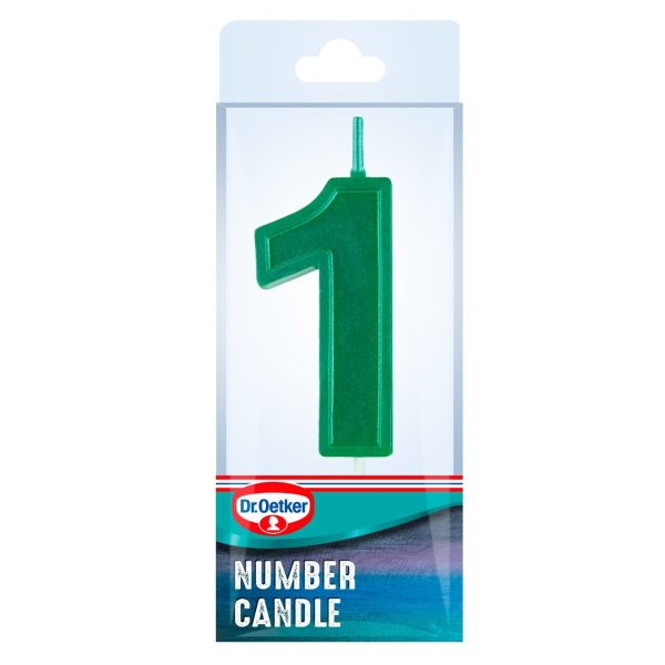 Dr. Oetker Number 1 Candle