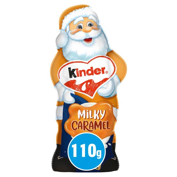 Kinder Milky Caramel Santa Figure