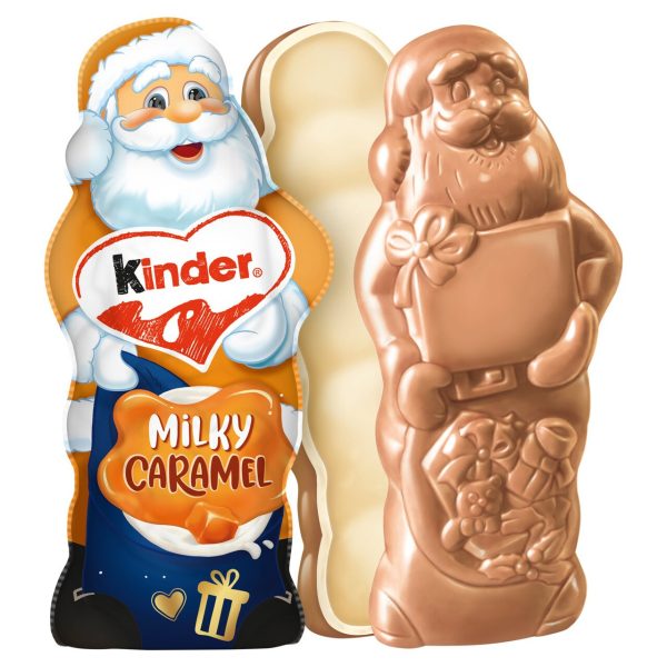 Kinder Milky Caramel Santa Figure