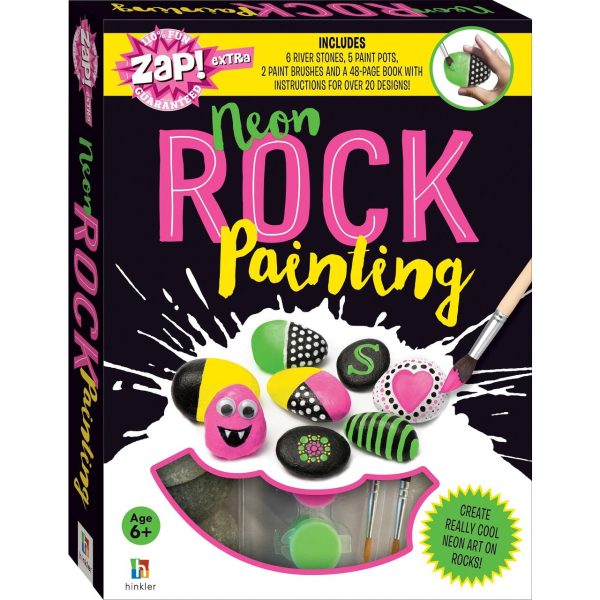 Hinkler Neon Rock Painting Activity Set(0)Rating, 0.0 out of 5 from 0 reviews.