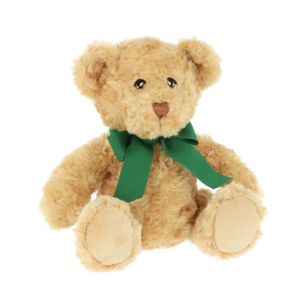 Keeleco Dougie Bear With Green Ribbon