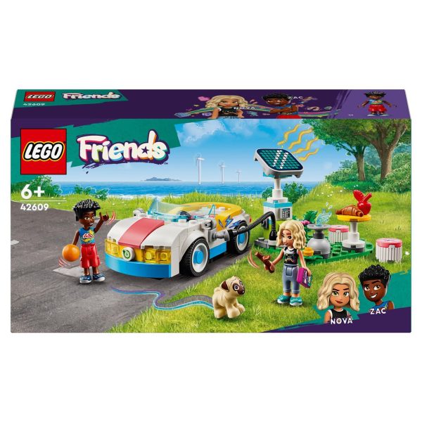 Lego Friends Electric Car And Charger 42609