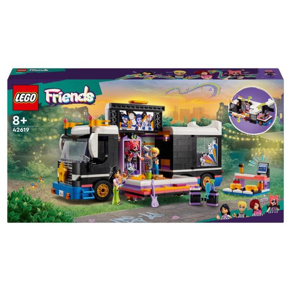 Lego Friends Pop Star Music Tour Bus 42619