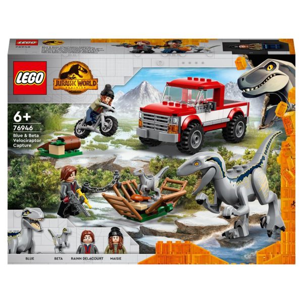 Lego Jurassic World Blue & Beta Velociraptor 76946