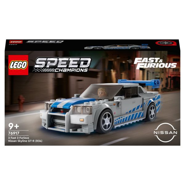 Lego Speed Champions 2 Fast 2 Furious Nissan Skyline Gt-R