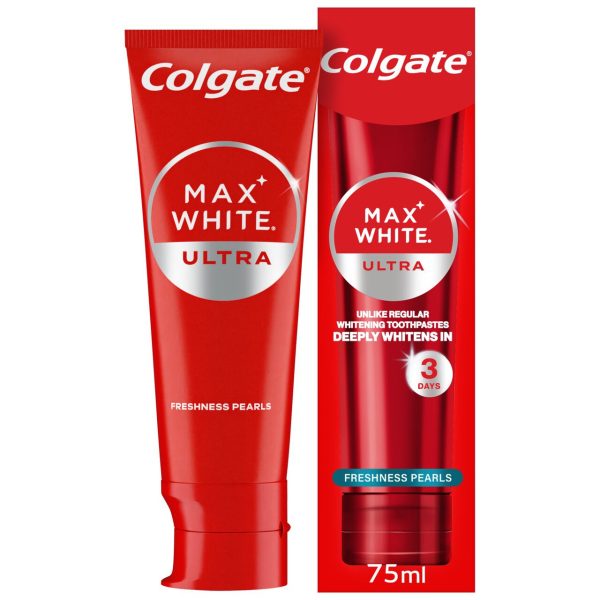 Colgate Max White Ultra Fresh Pearls Whitening Toothpaste 75ml