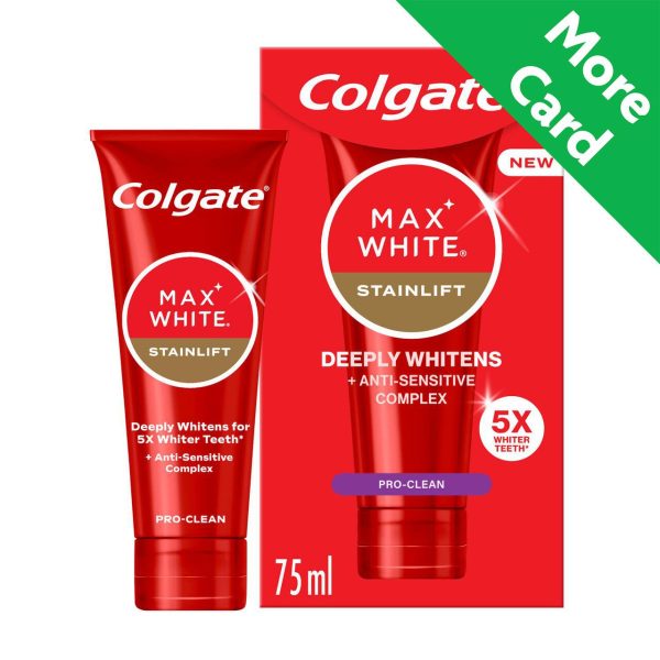 Colgate Max White Stain Lift Toothpaste