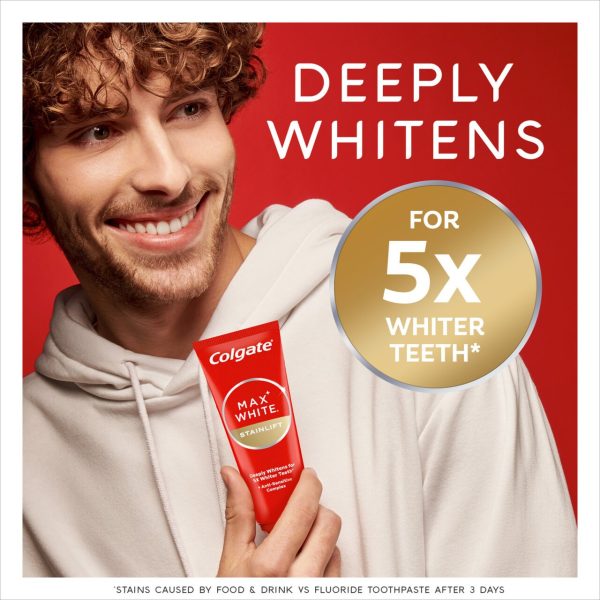 Colgate Max White Stain Lift Toothpaste