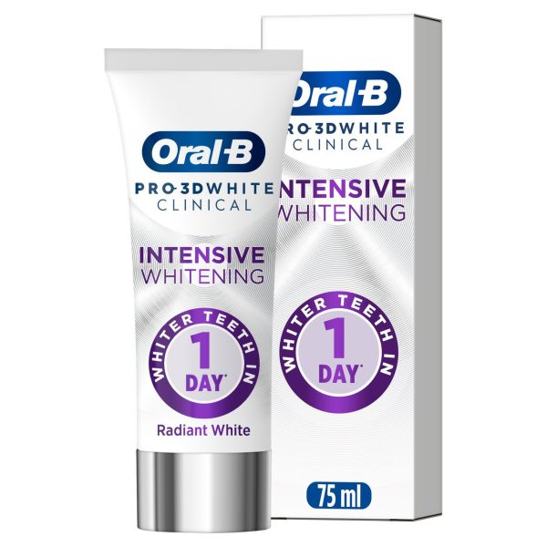 Oral-B Pro 3D White Clinical Intensive Whitening Toothpaste