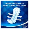 Always Maxi Profresh Night Sanitary Towels Without Wings 9 Pads