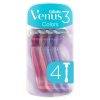 Venus 3 Multicoloured Disposable Razors 4 Pack