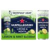San Pellegrino Lemon & Mint Cans