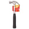 16oz (450g) Polished claw hammer with steel shaft