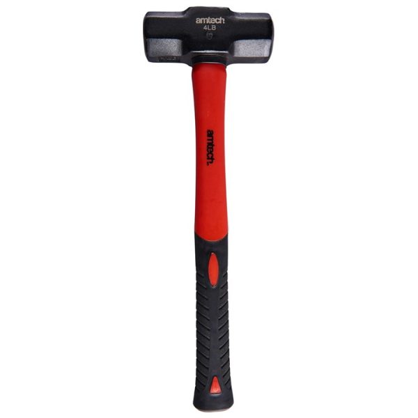 1.8kg (4lb) Sledge hammer with fibreglass shaft