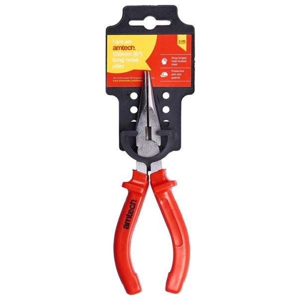 150mm (6") Long nose pliers