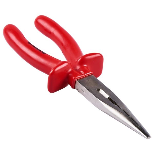 200mm (8") Long nose plier with slip guard handle