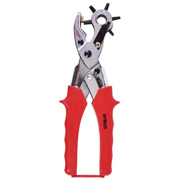 Heavy duty leather punch plier