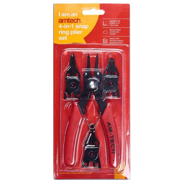 4-in-1 Snap ring plier