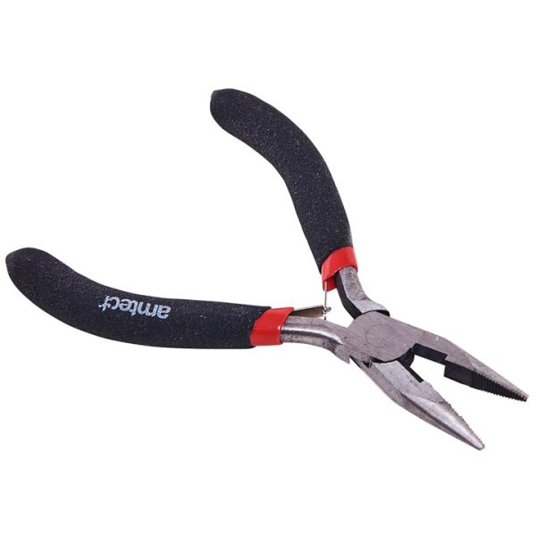 Mini long nose plier with spring