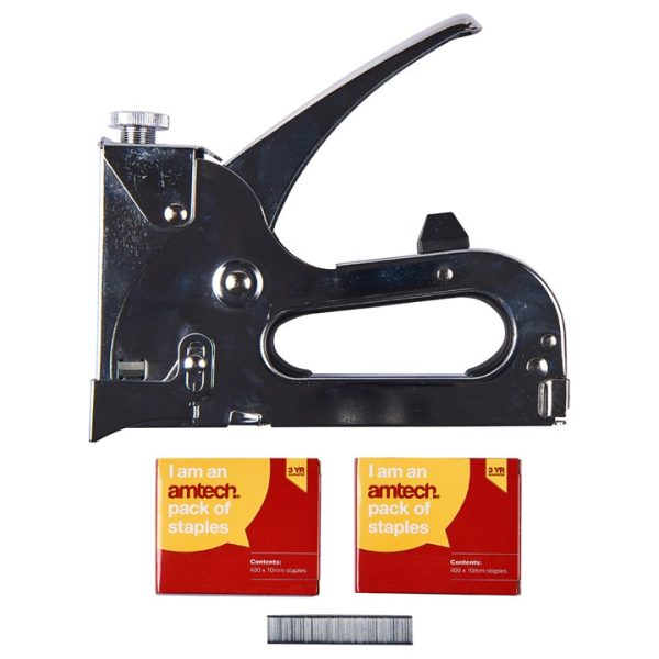 Heavy duty 3-way staple gun