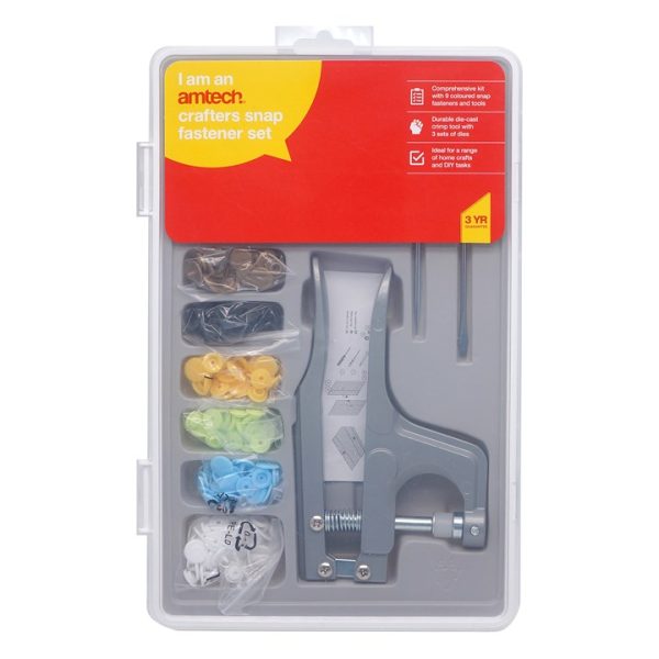 Crafter’s snap fastener set (106 pieces)