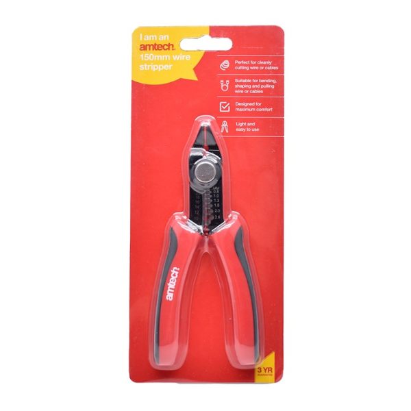 Amtech 150mm wire stripper