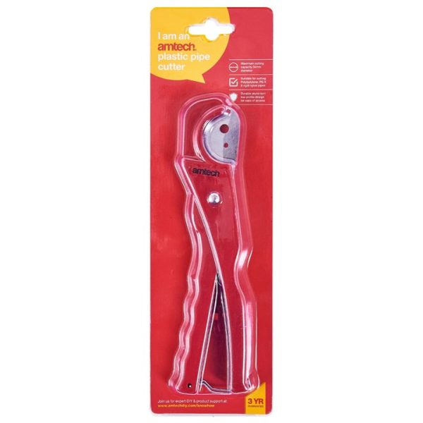 Plastic pipe cutter