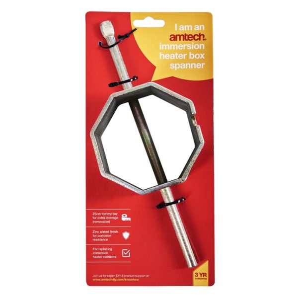 Box immersion heater spanner