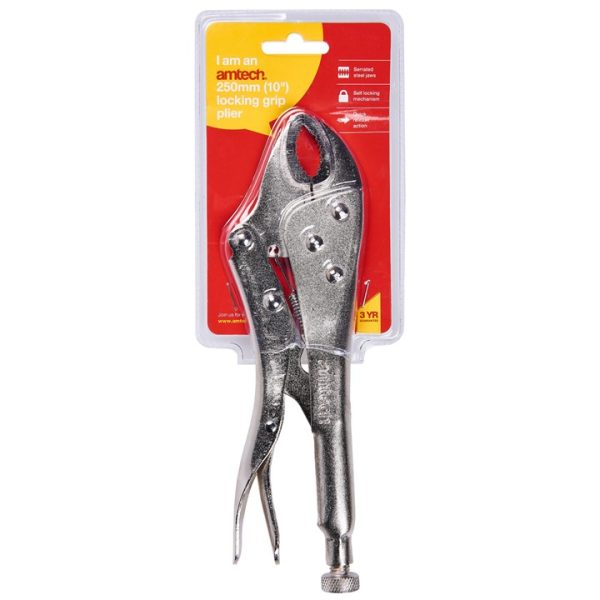 250mm (10") Locking grip plier