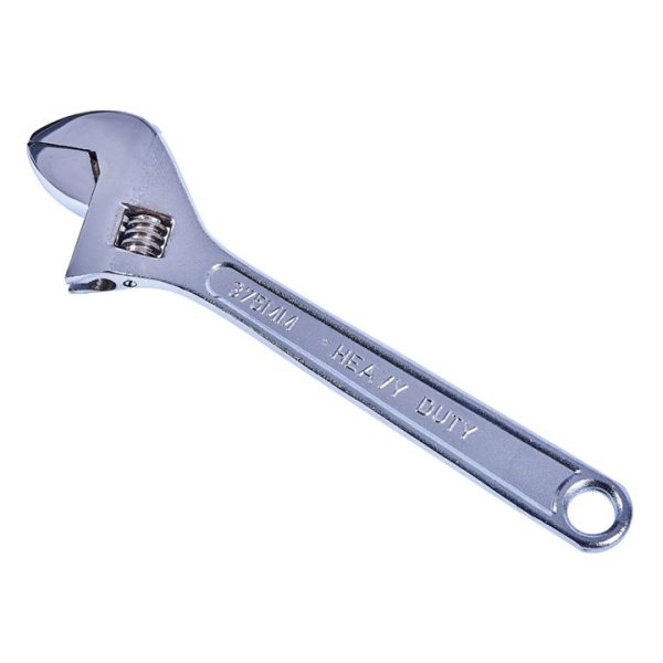 380mm (15") Adjustable wrench with 44mm (1.7") jaw opening