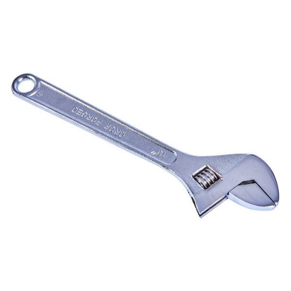 380mm (15") Adjustable wrench with 44mm (1.7") jaw opening