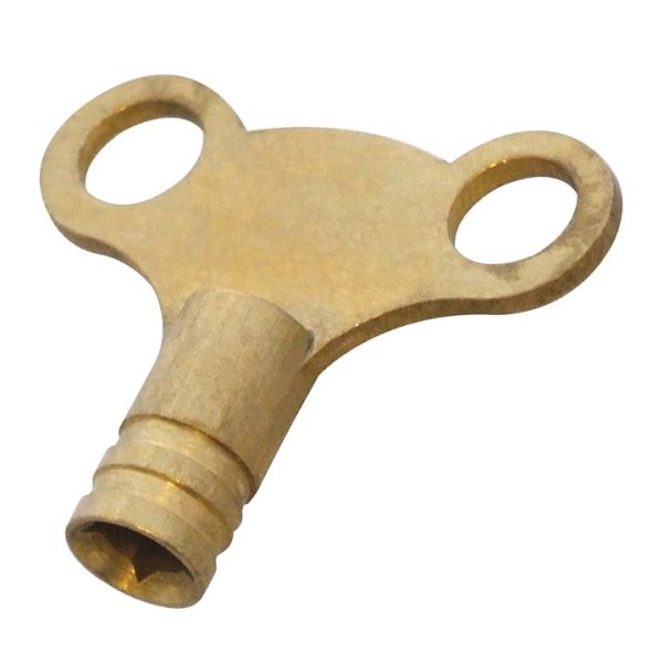 Brass radiator key