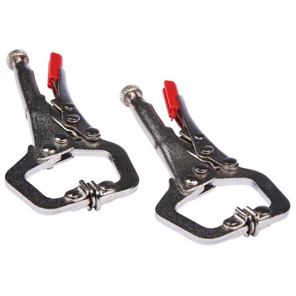 2 Piece mini C clamp set