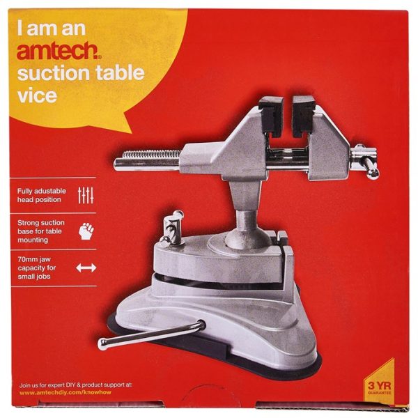 Suction table vice