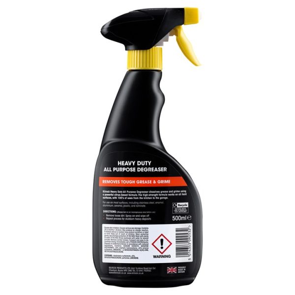 Kilrock Degreaser Spray 500ml (Degreaser 500)