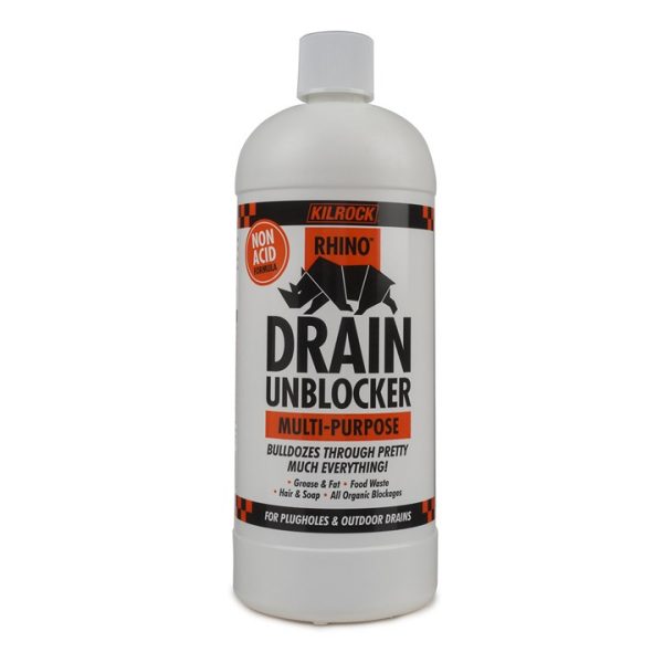 Kilrock Rhino Multi-Purpose Drain Unblocker (1Litre)