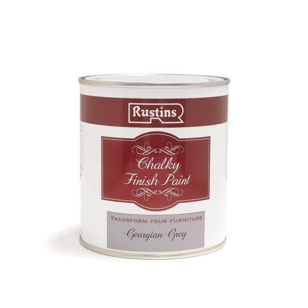 Rustins Chalky Finish Paint Georgian Grey 250Ml (Chapg250)