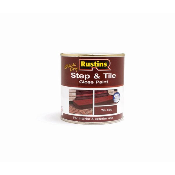 Rustins Step & Tile Red 250Ml (Strdw250)