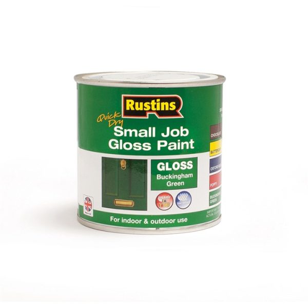 Rustins Quick Dry Small Job Buckingham Green 250Ml (Gpbgw250)