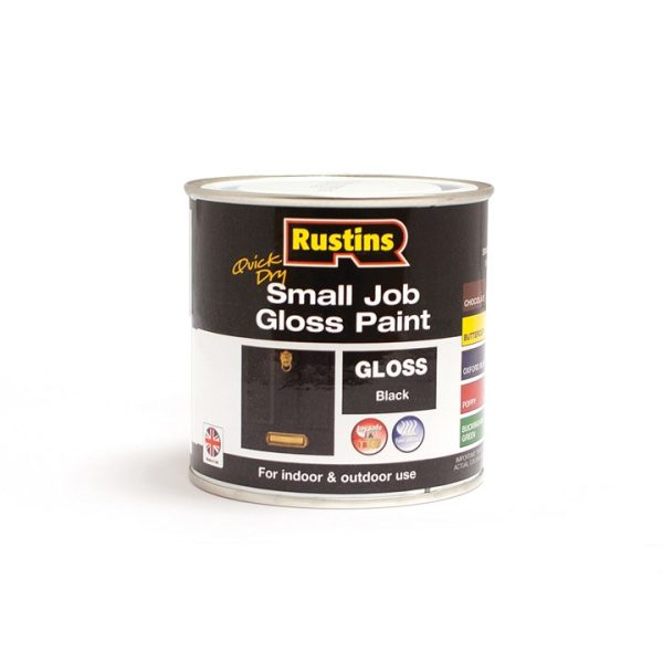 Rustins Quick Dry Small Job Black 250Ml (Gpblw250)